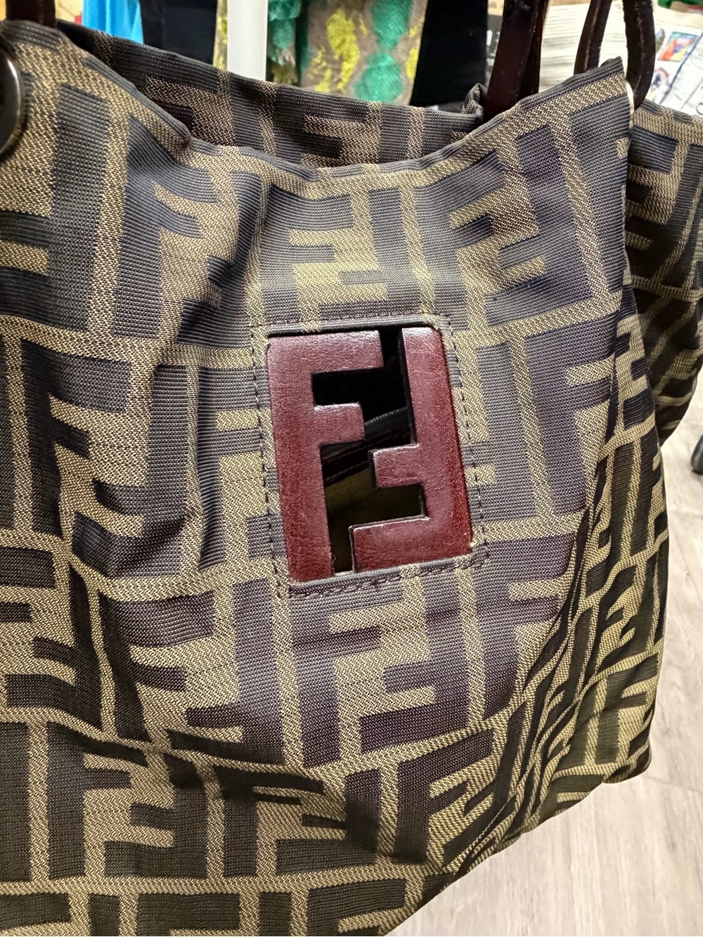 Fendi Zucca Tote Bag - Picture 7 of 15